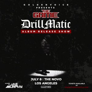 the game drillmatic album release show