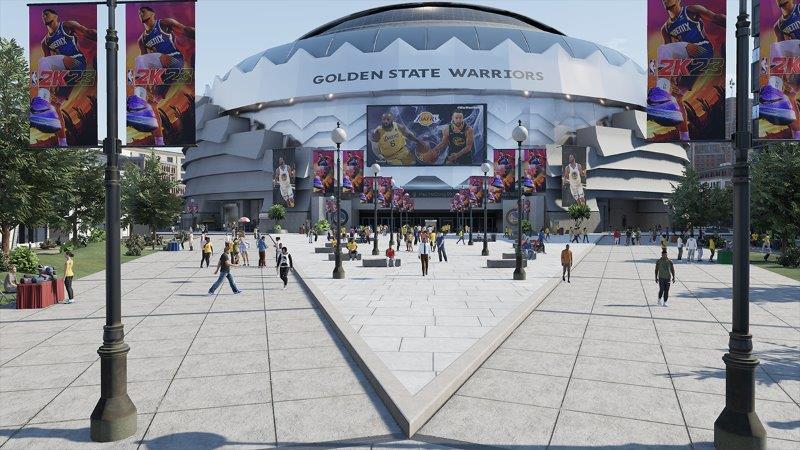 NBA 2K23 THE CITY THE ARENA