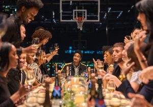 Moët & Chandon and NBA Collection by Just Don Dinner