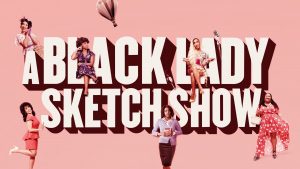 a black lady sketch show ka logo 1920