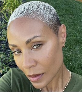 Jada Pinkett Smith Shows Her Hair is 'Try'n a Make a Come Back'