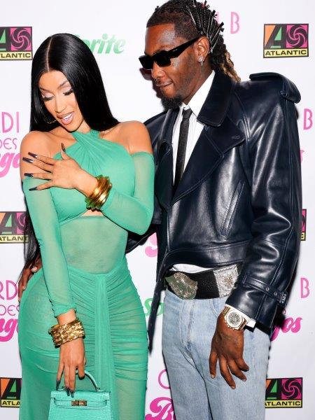 Cardi B and Offset Matteo Prandoni for BFA (1)