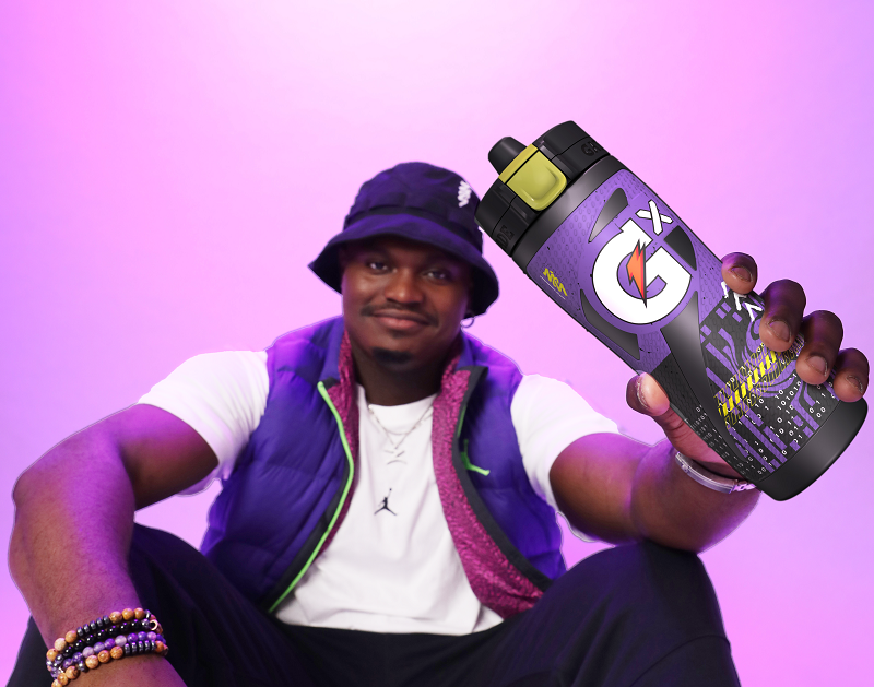 Zion Williamson Unveils Limited Edition Gatorade Smart Gx Bottle
