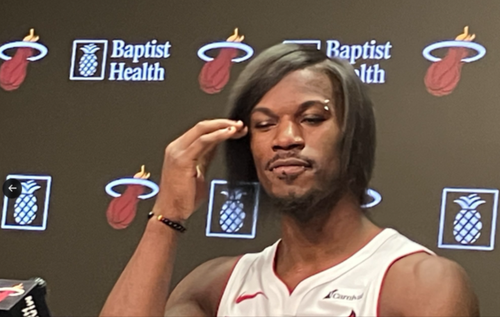Jimmy Butler Brought the Bang to NBA Media Day