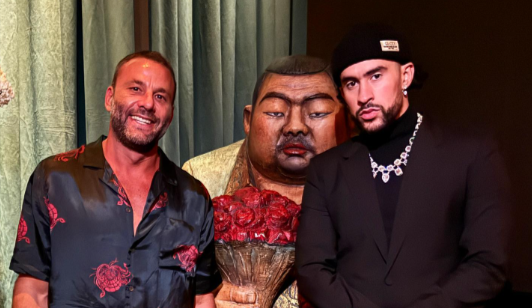 Bad Bunny Celebrates Billboard Latin Music Awards Wins at Gekkō