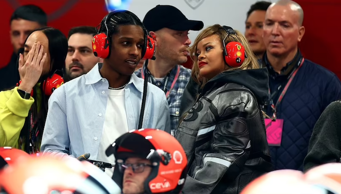 Rihanna, A$AP Rocky, and Other Celebs Add to F1 Spectacle in Las Vegas