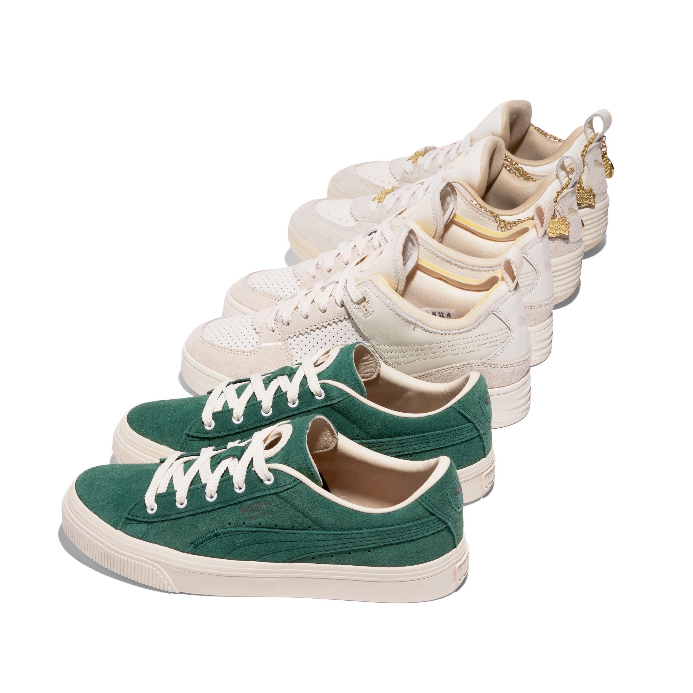 TrophyHuntingxPUMA footwear trio