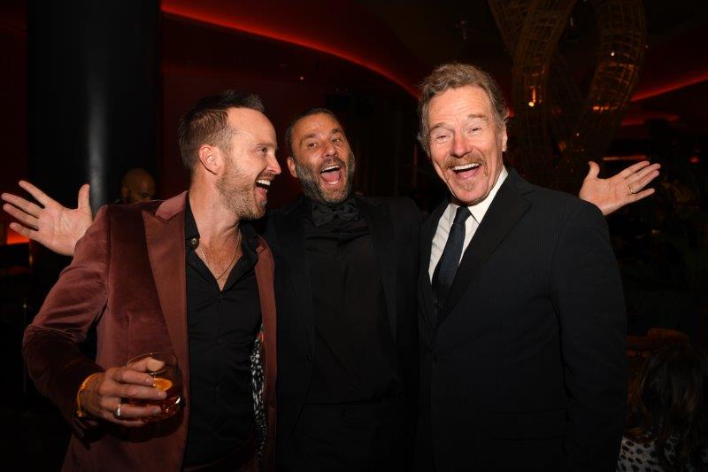 Aaron Paul, David Grutman, Bryan Cranston1