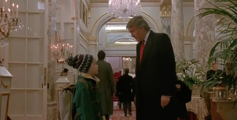 Donald Trump believes Home Alone 2: Lost in New York was a success due to his cameo appearance. Earlier in the week, the film's director Chris Columbus revealed Trump "bullied" his way into the sequel. According to Columbus, Trump only would allow the use of the Plaza hotel if he was in the movie. “So we agreed to put him in the movie, and when we screened it for the first time the oddest thing happened: People cheered when Trump showed up on screen. So I said to my editor, ‘Leave him in the movie. It’s a moment for the audience.’ But he did bully his way into the movie.” Hitting Truth Social,Trump says that's not what happened at all. “They rented the Plaza Hotel in New York, which I owned at the time. I was very busy, and didn’t want to do it. They were very nice, but above all, persistent,” Trump wrote. “I agreed, and the rest is history! That little cameo took off like a rocket, and the movie was a big success, and still is, especially around Christmas time. People call me whenever it is aired.” In a separate statement, Trump said: “That cameo helped make the movie a success, but if they felt bullied, or didn’t want me, why did they put me in, and keep me there, for over 30 years?"