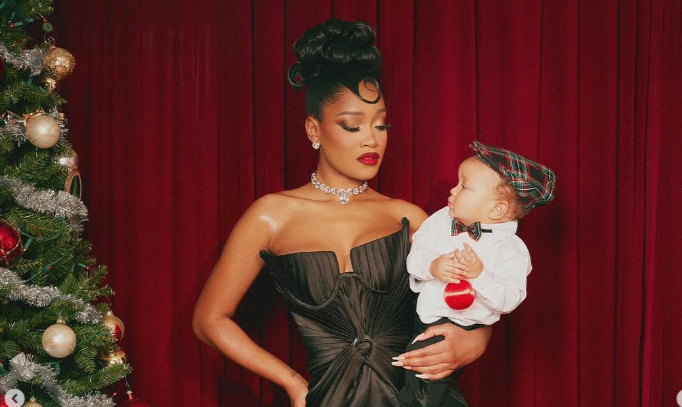 Keke Palmer Drops Holiday Photos with Her Son Leodis