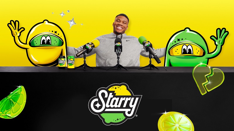 Giannis Antetokounmpo Leads New STARRY Campaign During NBA All-Star Weekend