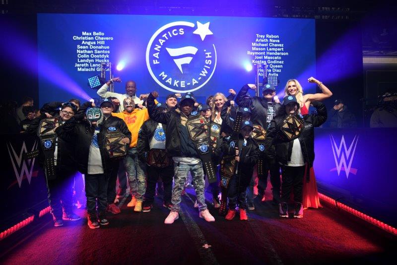 Fanatics and Make-A-Wish Fulfill Dreams for 19 Kids at WrestleMania