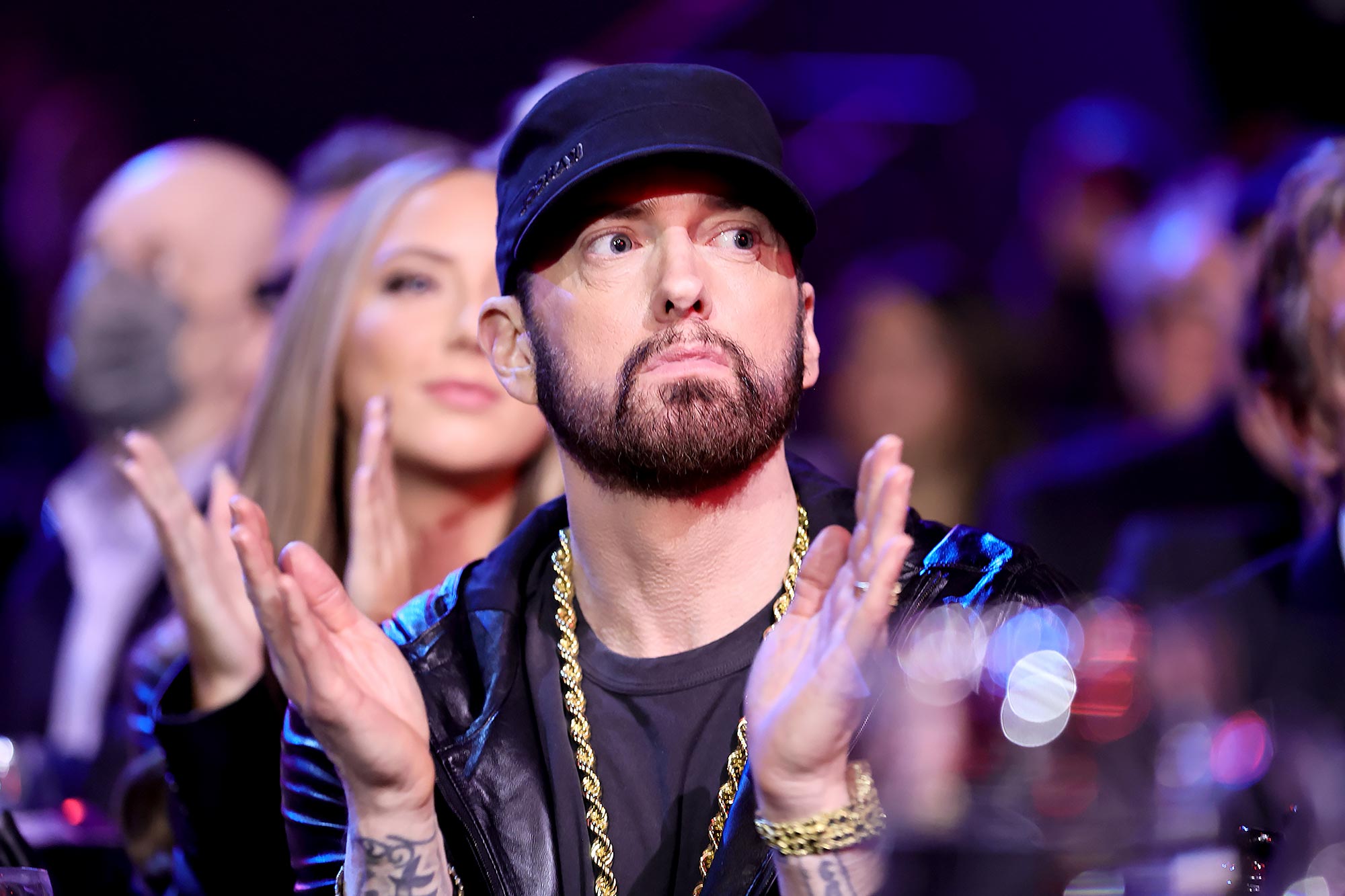 Eminem Offers Blunt 1 Word Response to Lions Aidan Hutchinsons Brutal Leg Injury