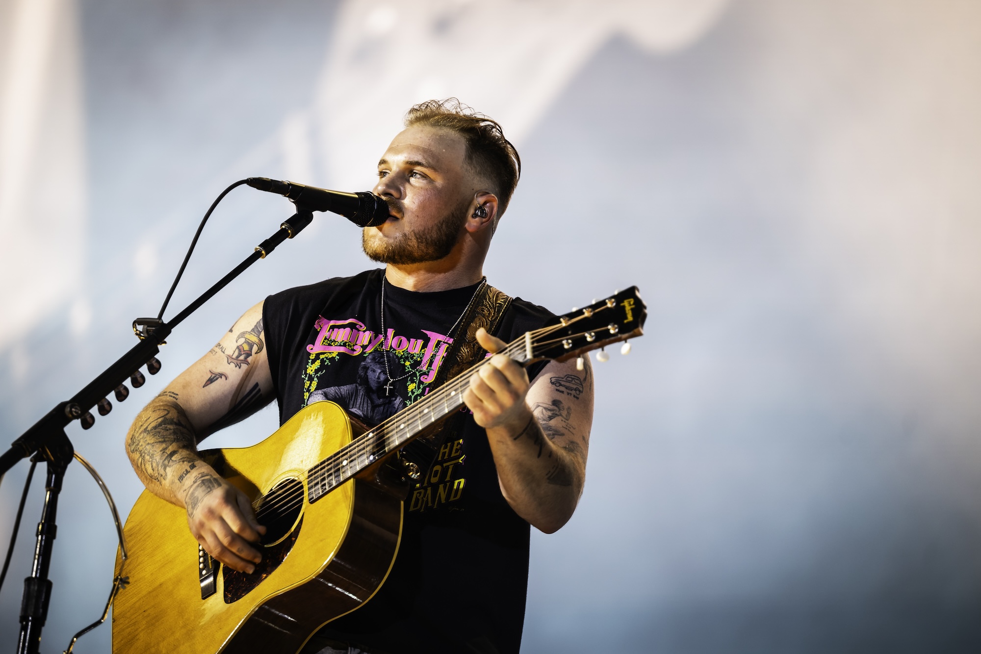 Zach Bryan Stops Show After Concertgoer Throws Object Onstage