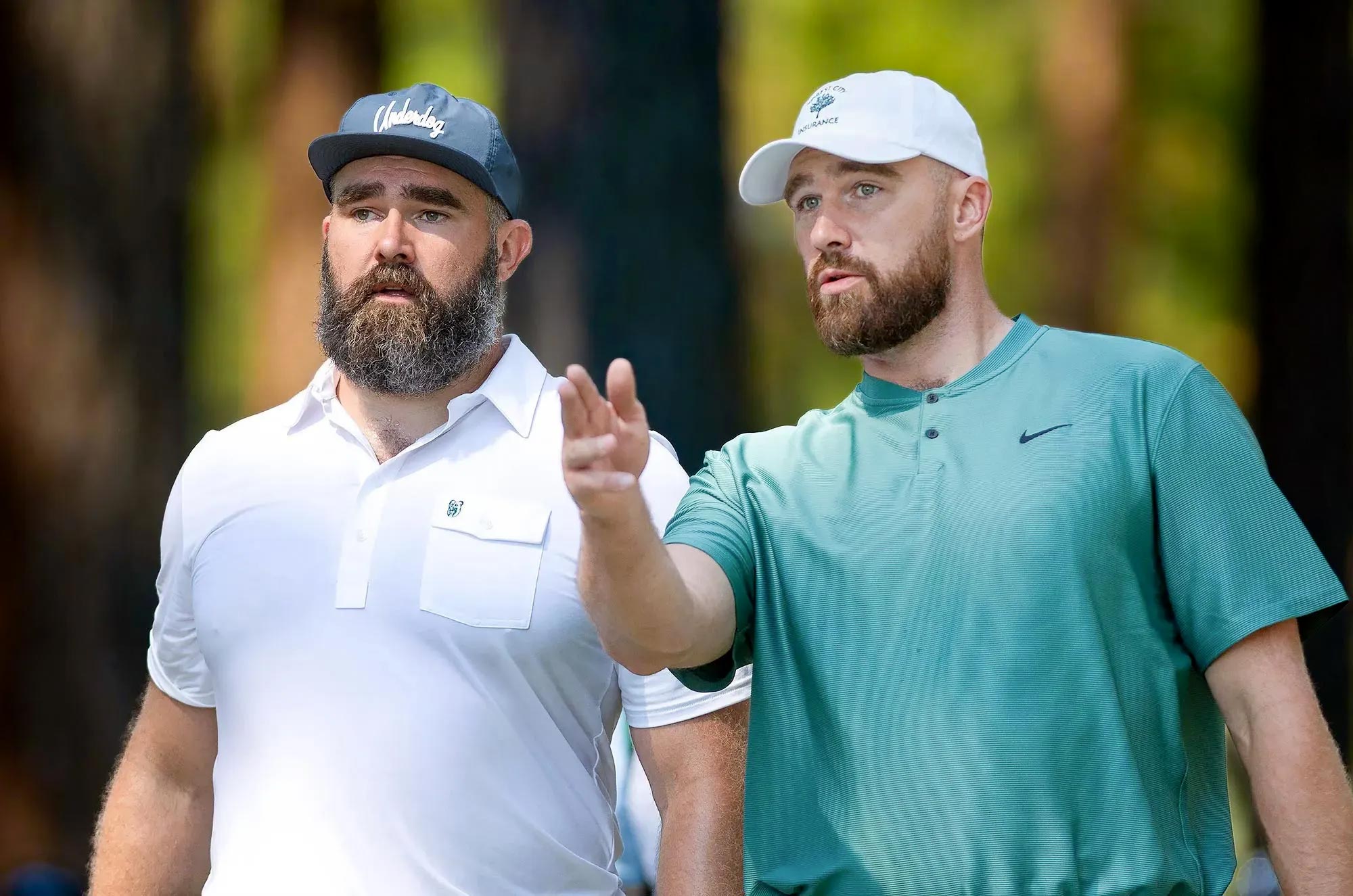 The Kelce Bros Might Be Playing Mafia Right Now