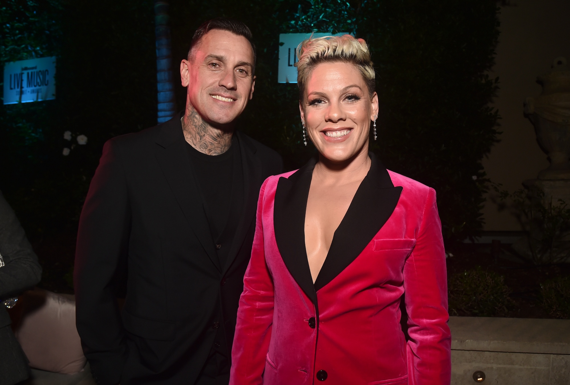 Carey Hart Recalls Wife Pink s Reaction to Him Meeting Drew Barrymore