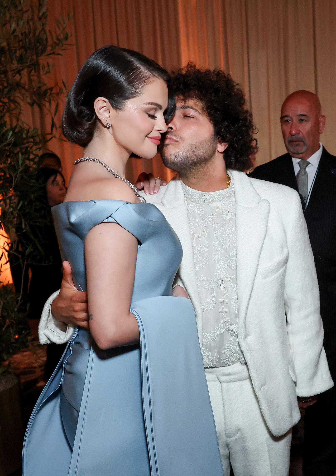 Selena Gomez and Benny Blanco Have That Newly Engaged Glow at 2025 Golden Globes