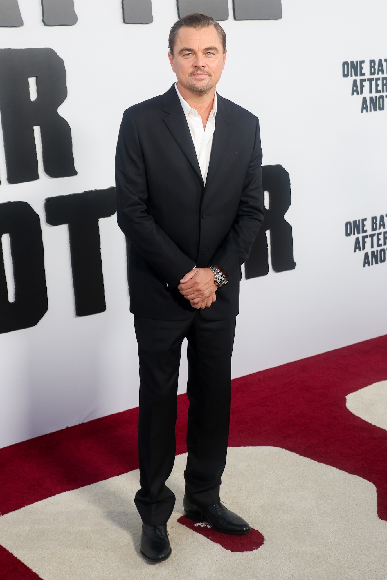 Leonardo DiCaprio's GF Vittoria Ceretti Supports Him at L.A. Film Premiere